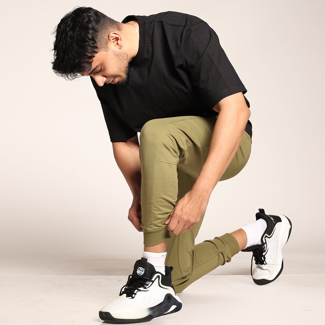 Primal Core Joggers - Olive Green - Black Ape 