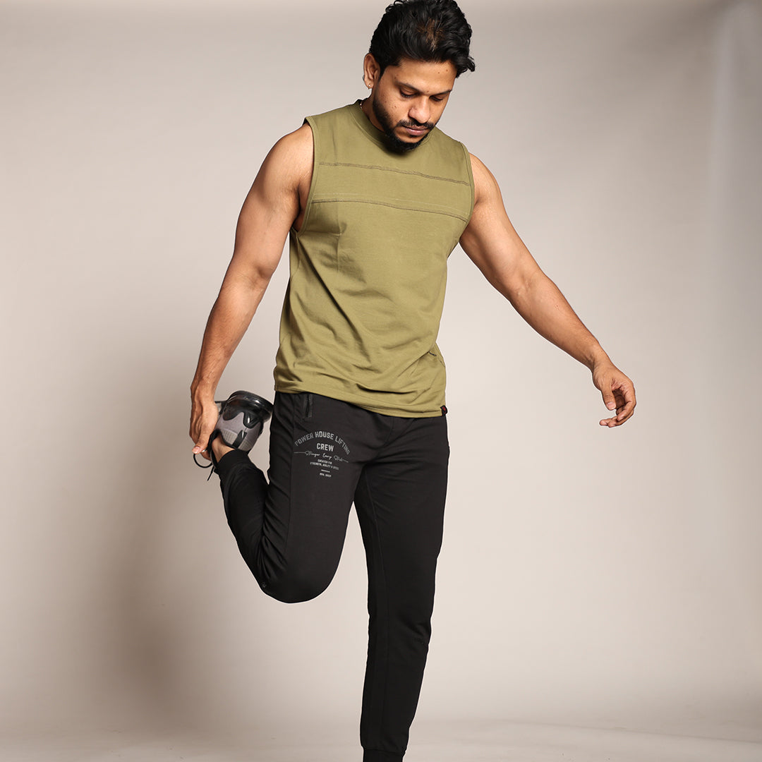 Primal Power Joggers  - Black - Black Ape 