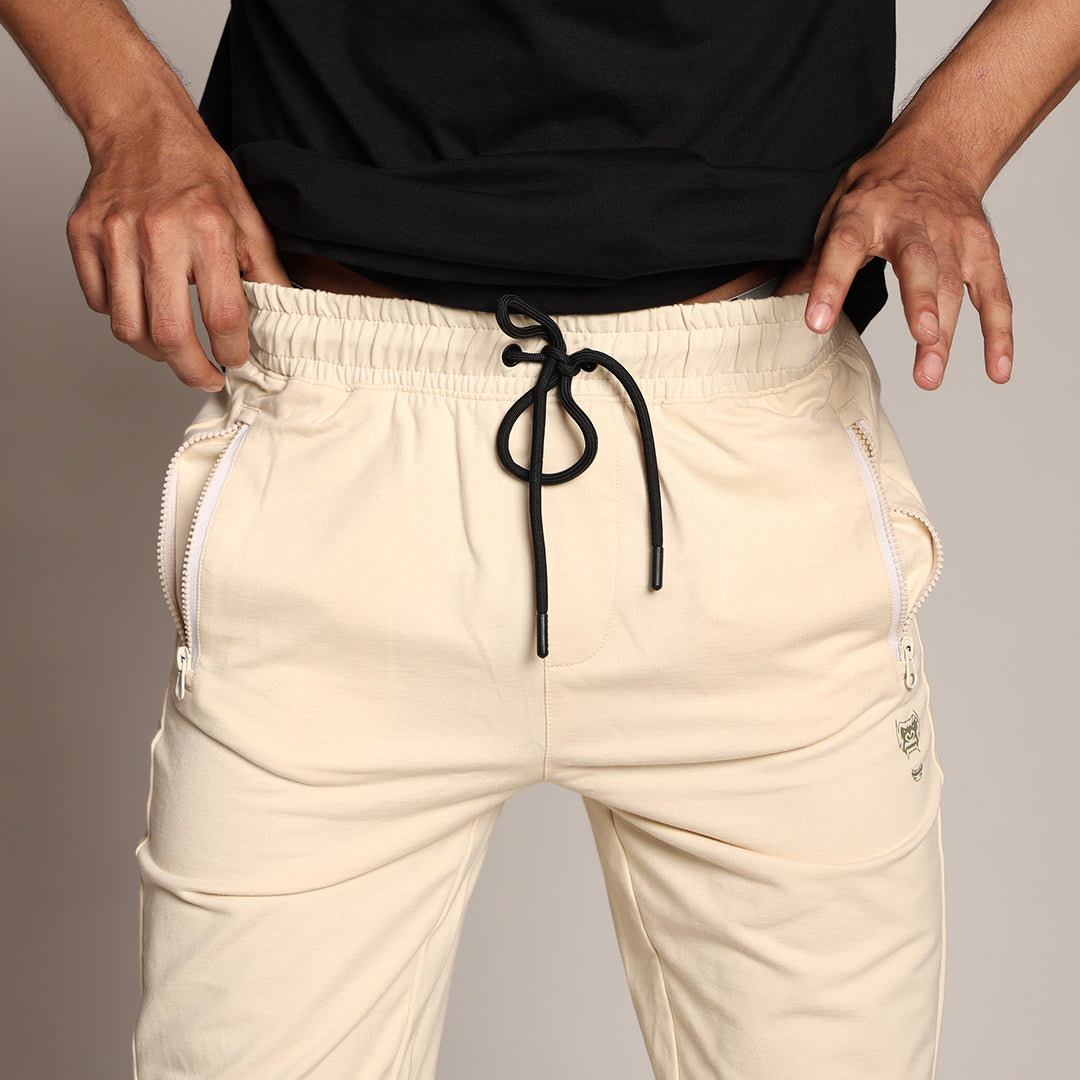 Primal Core Joggers - White - Black Ape 
